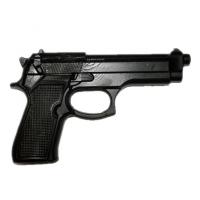 Пистолет тренировочный "1M" (черный), мягкий термоэластопласт 430гр.