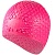 Шапочка для плавания силиконовая Bubble Cap (розовая) B31519-2